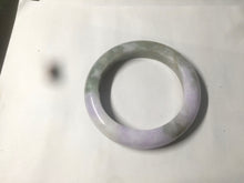 Load image into Gallery viewer, 56.4mm Certified 100% natural Type A green/white/purple/brown jadeite jade bangle AX94-5196