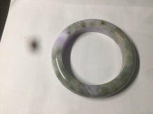 Load image into Gallery viewer, 56.4mm Certified 100% natural Type A green/white/purple/brown jadeite jade bangle AX94-5196