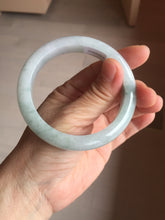 Load image into Gallery viewer, 56mm certified 100% natural Type A icy light green jadeite jade bangle PE8-0310