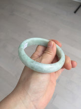 Load image into Gallery viewer, 58.6mm 100% natural type A certified sunny green jadeite jade bangle BL37-0265
