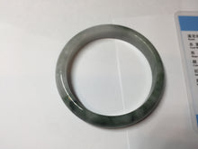 Load image into Gallery viewer, 57mm Certified 100% natural Type A light green/purple white Whispers of the Spring Breeze jadeite jade bangle PH98-5427