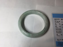 Load image into Gallery viewer, 58.6mm 100% natural type A certified sunny green jadeite jade bangle BL37-0265