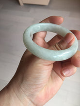 Load image into Gallery viewer, 52.5mm certified 100% natural Type A light green white jadeite jade bangle AR116-9424