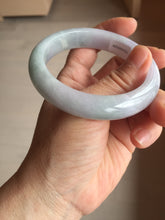 Load image into Gallery viewer, 56.4mm certified 100% natural Type A icy light green/purple jadeite jade bangle PE6-0298