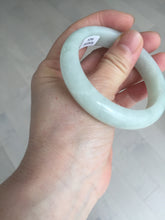 Load image into Gallery viewer, 52.5mm certified 100% natural Type A light green white jadeite jade bangle AR116-9424