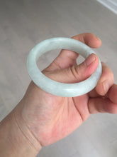 Load image into Gallery viewer, 52.5mm certified 100% natural Type A light green white jadeite jade bangle AR116-9424