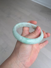 Load image into Gallery viewer, 60.8mm 100% natural type A certified sunny green orange jadeite jade bangle BL38-0255