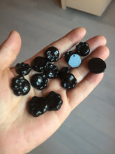 Load image into Gallery viewer, 100% Natural type A black paw Jadeite Jade pendant group BG208