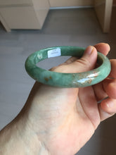 Load image into Gallery viewer, 62mm Certified Type A 100% Natural dark green red Jadeite bangle PD152-6271