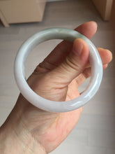 Load image into Gallery viewer, 57.7mm Certified 100% natural Type A dark green white purple jadeite jade bangle AH91-3014