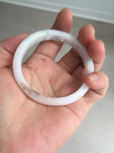 Load image into Gallery viewer, 52.8mm Certificated 100% natural type A sunny green/white/red jadeite jade bangle AF91-3177