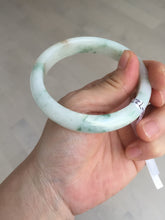Load image into Gallery viewer, 57.5mm certificated Type A 100% Natural light green/red/brown Jadeite Jade bangle Y165-7275