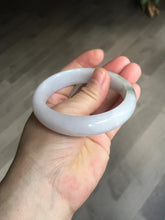 Load image into Gallery viewer, 57.7mm Certified 100% natural Type A dark green white purple jadeite jade bangle AH91-3014