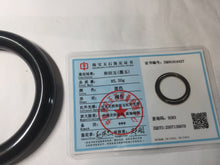 Load image into Gallery viewer, 62mm certified 100% Natural black meteorite chubby round cut nephrite(墨玉 MoYu) bangleHN164-6427 Add on item