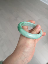 Load image into Gallery viewer, 55.8mm Certified 100% natural Type A sunny green jadeite jade bangle BM75-4431