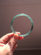 Load image into Gallery viewer, 59.5mm Certified Type A 100% Natural dark green/blue/gray/black Guatemala Jadeite bangle PJ97-3444