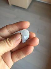 Load image into Gallery viewer, Type A 100% Natural green white purple 3D Jadeite conch pendant PD188