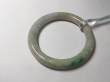 Load image into Gallery viewer, AllaboutjadeCanada.com only 56mm certified Type A 100% Natural sunny green/white/purple/brown(FU LU Shou) round cut Jadeite Jade bangle AF78-8925 Add on item