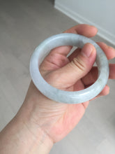 Load image into Gallery viewer, 56mm Certified Type A 100% Natural icy watery light green purple jadeite Jade bangle BK124-3398