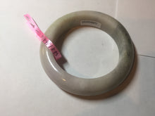 Load image into Gallery viewer, 56.1mm Certified 100% natural type A green/very light pink/yellow chubby jadeite jade bangle Z44-0472