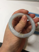 Load image into Gallery viewer, 51.8mm certified 100% natural Type A light green/yellow jadeite jade bangle AJ73-8588