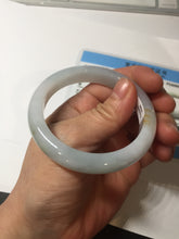 Load image into Gallery viewer, 51.8mm certified 100% natural Type A light green/yellow jadeite jade bangle AJ73-8588