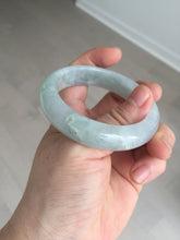 Load image into Gallery viewer, 51.4mm Certified Type A 100% Natural icy watery light green jadeite Jade bangle BK123-3400