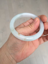 Load image into Gallery viewer, 51.8mm certified 100% natural Type A light green/yellow jadeite jade bangle AJ73-8588