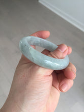 Load image into Gallery viewer, 51.4mm Certified Type A 100% Natural icy watery light green jadeite Jade bangle BK123-3400