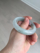 Load image into Gallery viewer, 53.4mm Certified Type A 100% Natural icy watery light green purple jadeite Jade bangle BK122-3397