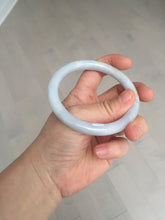 Load image into Gallery viewer, 57.8mm certified 100% natural type A green/purple/brown round cut jadeite jade bangle AJ74-8591