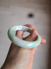 Load image into Gallery viewer, 54.7mm 100% natural Type A sunny green/brown/white jadeite jade bangle R95-3317