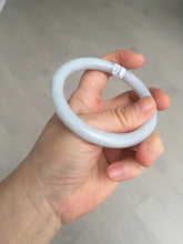 Load image into Gallery viewer, 57.8mm certified 100% natural type A green/purple/brown round cut jadeite jade bangle AJ74-8591