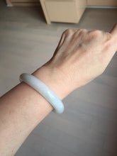 Load image into Gallery viewer, 51.8mm certified 100% natural Type A light green/yellow jadeite jade bangle AJ73-8588