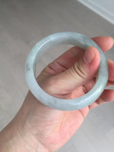 Load image into Gallery viewer, 53.4mm Certified Type A 100% Natural icy watery light green purple jadeite Jade bangle BK122-3397
