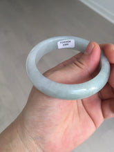 Load image into Gallery viewer, 53.4mm Certified Type A 100% Natural icy watery light green purple jadeite Jade bangle BK121-3399