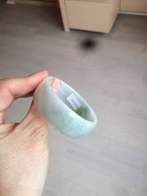 Load image into Gallery viewer, 52.3mm certified 100% natural Type A sunny green/white/purple jadeite jade bangle BK8-2423