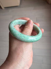 Load image into Gallery viewer, 56.5mm Certified Type A 100% Natural sunny green yellow Jadeite bangle J149-8123