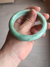 Load image into Gallery viewer, 56.5mm Certified Type A 100% Natural sunny green yellow Jadeite bangle J149-8123