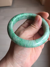 Load image into Gallery viewer, 56.5mm Certified Type A 100% Natural sunny green yellow Jadeite bangle J148-8114