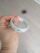 Load image into Gallery viewer, 52.2mm certified 100% natural Type A sunny green/white/purple jadeite jade bangle BK7-2419