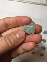 Load image into Gallery viewer, 100% Natural type A clear/light green jadeite jade 3D tropical fish Pendant group BF152