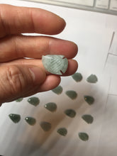 Load image into Gallery viewer, 100% Natural type A clear/light green jadeite jade 3D tropical fish Pendant group BF152