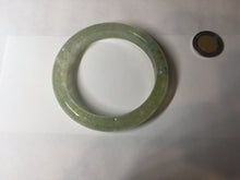 Load image into Gallery viewer, 58.8mm 100% natural fresh icy green mica bangle SY75