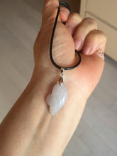 Load image into Gallery viewer, 100% Natural type A clear/green/ purple/white jadeite jade 3D fish Pendant PH111 Add on item