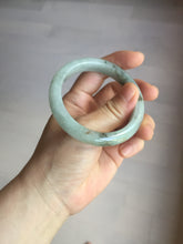 Load image into Gallery viewer, 52.3mm certified 100% natural Type A icy watery dark green jadeite jade bangle AH103-4490