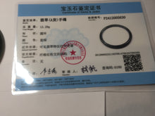 Load image into Gallery viewer, 55.7mm Type A 100% Natural dark green/blue/gray/black Guatemala slim round cut Jadeite bangle PJ108-5630