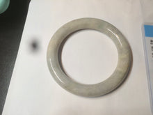 Load image into Gallery viewer, 56.8mm certified 100% natural type A light green/purple/yellow round cut jadeite jade bangle D121-8931