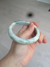 Load image into Gallery viewer, 59.3mm Certified 100% natural Type A sunny green/brown jadeite jade bangle BH38-4359