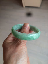 Load image into Gallery viewer, 52.5mm certified 100% natural Type A sunny green jadeite jade bangle BK5-3359